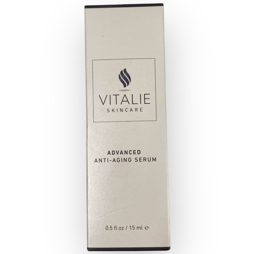 Brand New Vitalie Skincare Advanced Anti-Aging Serum Wrinkle & Fine Lines 0.5 oz